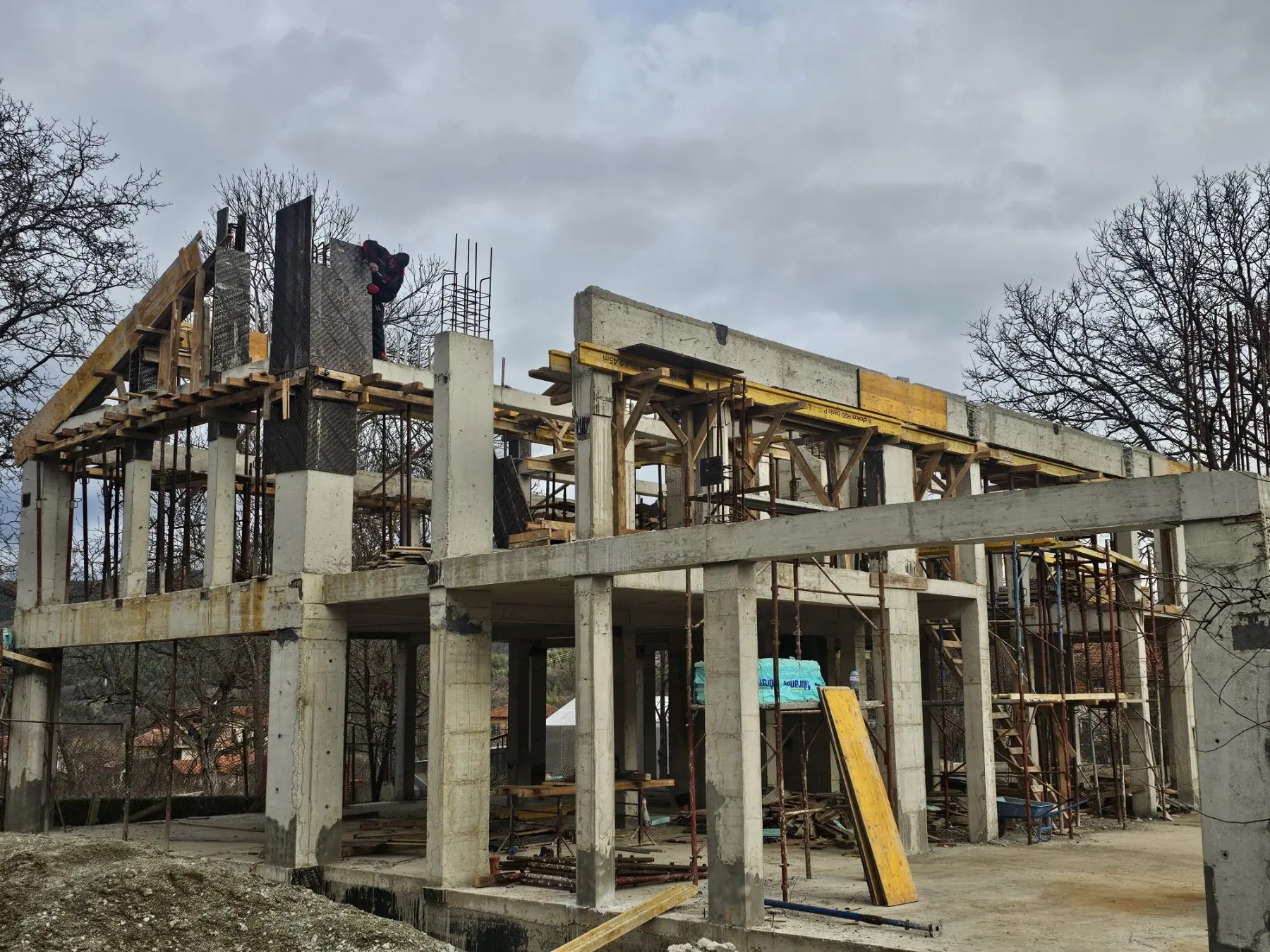 photo of a construction site